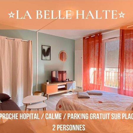 T2 Cosy Proche Hopital + Parking Gratuit Sur Place Auxerre Eksteriør bilde