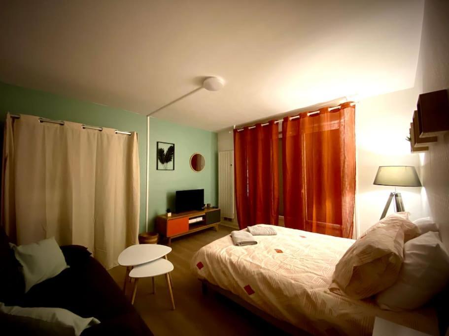 T2 Cosy Proche Hopital + Parking Gratuit Sur Place Auxerre Eksteriør bilde