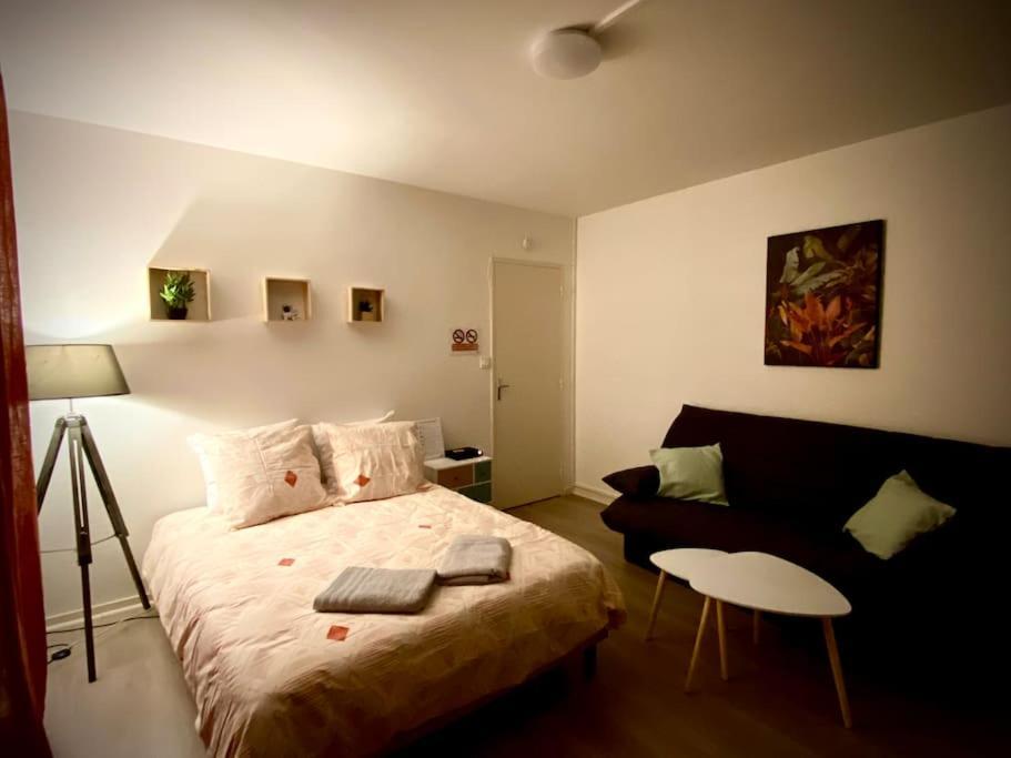 T2 Cosy Proche Hopital + Parking Gratuit Sur Place Auxerre Eksteriør bilde